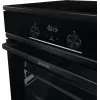 „Gorenje“ GEIT5C60BPG, laisvai pastatoma viryklė, elektrinė, keraminė kaitlentė, juoda