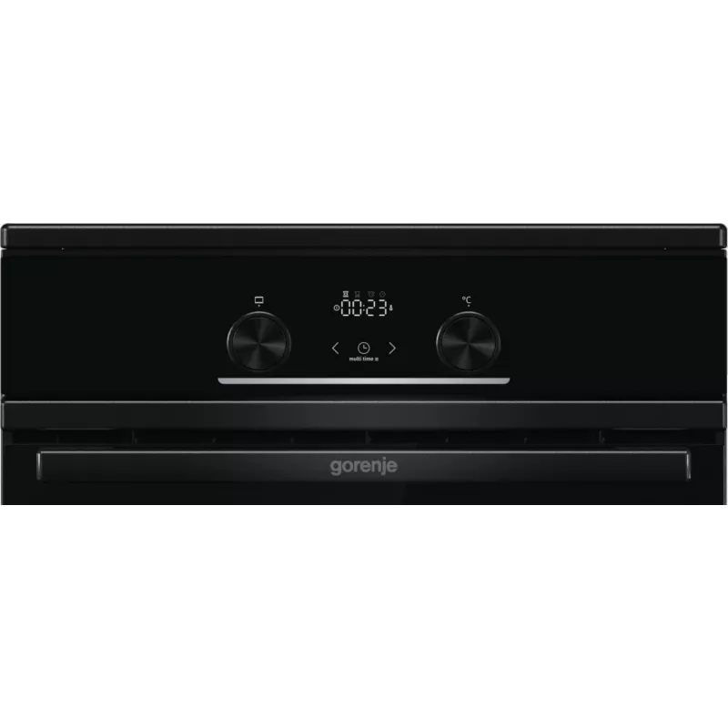 „Gorenje“ GEIT5C60BPG, laisvai pastatoma viryklė, elektrinė, keraminė kaitlentė, juoda