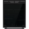 „Gorenje“ GEIT5C60BPG, laisvai pastatoma viryklė, elektrinė, keraminė kaitlentė, juoda
