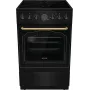 Gorenje GECS5B70CLB laisvai pastatoma viryklė elektrinė keraminė kaitlentė juoda