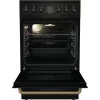 Gorenje GECS5B70CLB laisvai pastatoma viryklė elektrinė keraminė kaitlentė juoda