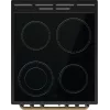 Gorenje GECS5B70CLB laisvai pastatoma viryklė elektrinė keraminė kaitlentė juoda