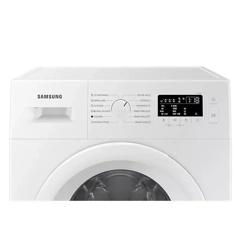 Samsung WW60A3120WE/LE skalbimo mašina su priekine įkrova 6 kg 1200 RPM Balta