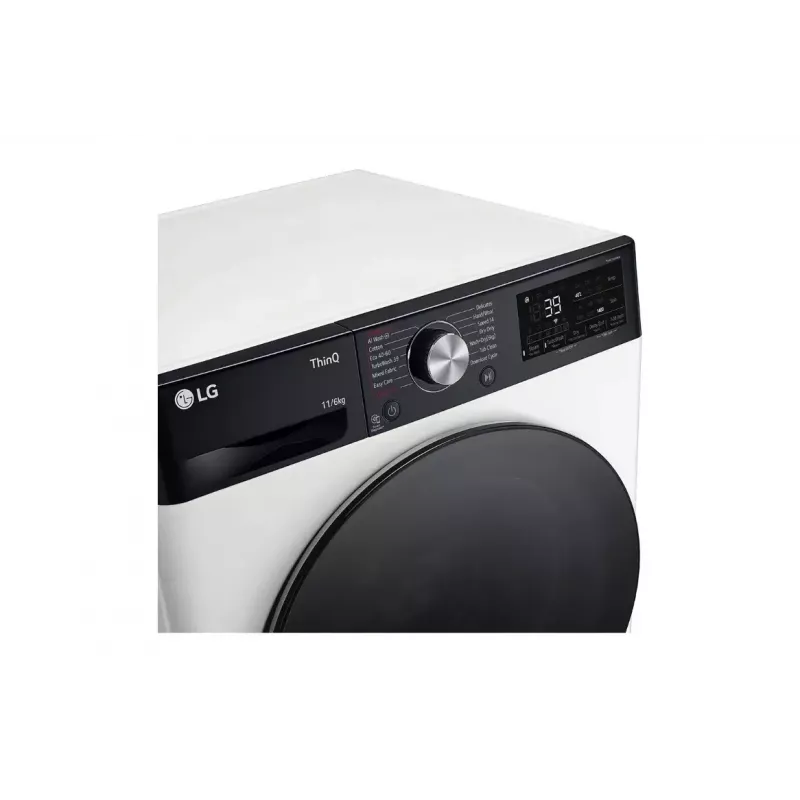 LG F4DR711S2H skalbimo mašina su džiovykle 11 kg 1400 aps./min.