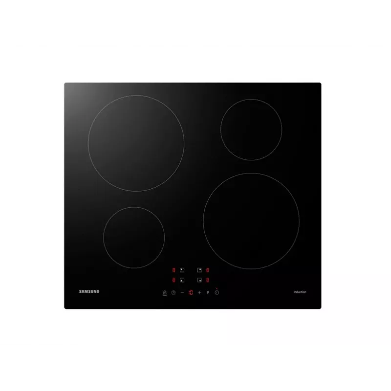 Samsung NZ64M3NM1BB juoda įmontuojama 59 cm zoninė indukcinė kaitlentė 4 zonos (-ų)