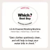 LG F4X7011TWS priekinio įkrovimo skalbimo mašina 11 kg 1400 aps./min balta
