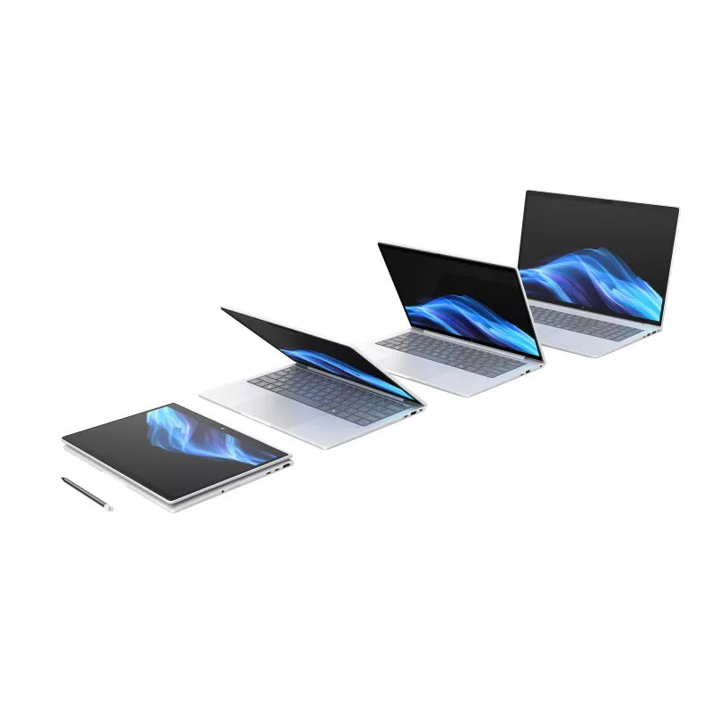 HP EliteBook 8 G1i AI Intel Core Ultra 5 225U Nešiojamasis kompiuteris 35.6 cm (14 colių) WUXGA 32 GB DDR5-SDRAM 512 GB SSD Wi-Fi 7 (802.11be) Windows 11 Pro AI PC Sidabrinė