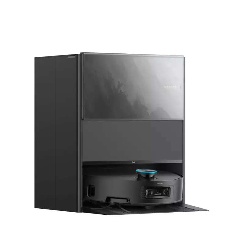Robotų dulkių siurblys Dreame Aqua10 Ultra Track Juoda