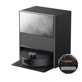 Robotų dulkių siurblys Dreame Aqua10 Ultra Track Juoda