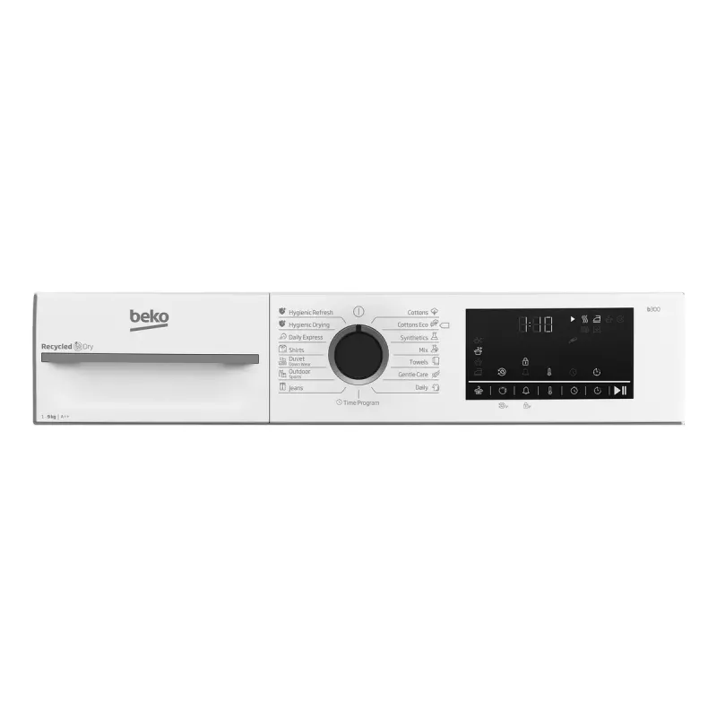 Beko BM3T49230W Skalbinių džiovyklė Laisvai pastatoma Priekinio įkrovimo 9 kg A++ Balta