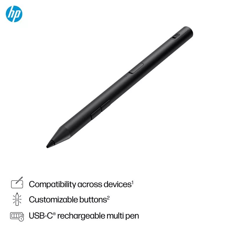 HP 700 Įkraunamas universalių įrenginių rašiklis, juodas