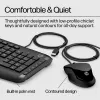 HP Pavilion klaviatūra ir pelė 200, laidinė, USB, mechaninė, QWERTY, juoda, pelė komplekte
