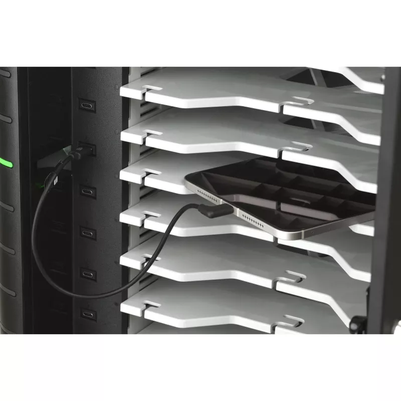 Kensington USB-C įkrovimo kabeliai (10 vnt. pakuotėje), 0,315 m, USB C, USB C, juodi