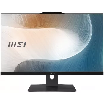 MSI Modern AM242P 1M-1223EU All-in-One PC / darbo stotis Intel Core 5 120U 60.5 cm (23.8 colių) 1920 x 1080 pikselių 8 GB DDR5-SDRAM 512 GB SSD Windows 11 Pro Wi-Fi 6E (802.11ax) Juoda