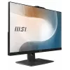 MSI Modern AM242P 1M-1223EU All-in-One PC / darbo stotis Intel Core 5 120U 60,5 cm (23,8 colio) 1920 x 1080 pikselių 8 GB DDR5-SDRAM 512 GB SSD Windows 11 Pro Wi-Fi 6E (802.11ax) Juoda