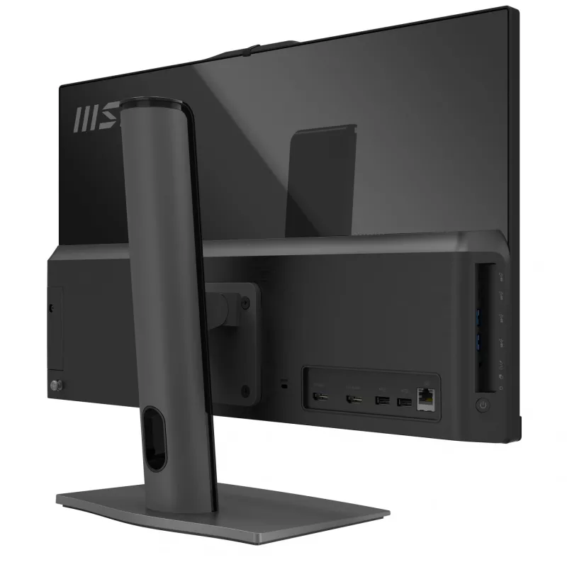 MSI Modern AM242P 1M-1225EU Intel Core 3 100U 60,5 cm (23,8 colio) 1920 x 1080 pikselių „viskas viename“ kompiuteris 8 GB DDR5-SDRAM 256 GB SSD Windows 11 Pro Wi-Fi 6E (802.11ax) juodas