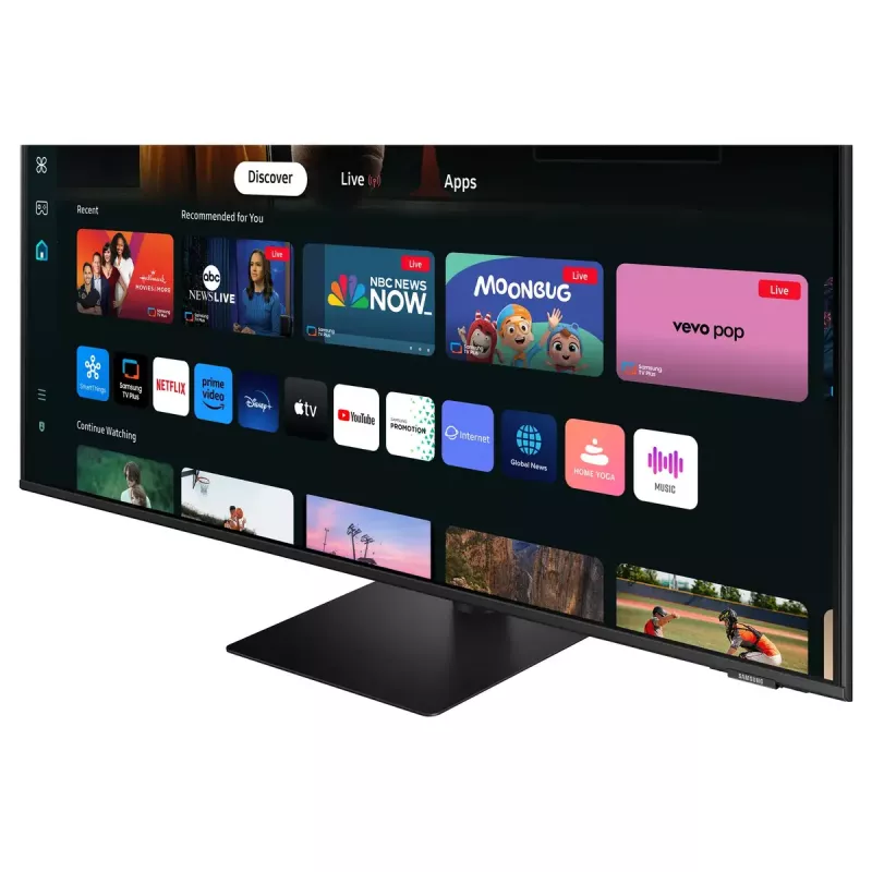 Samsung M70D kompiuterio monitorius 109,2 cm (43 colių) 3840 x 2160 pikselių 4K Ultra HD LCD juodas
