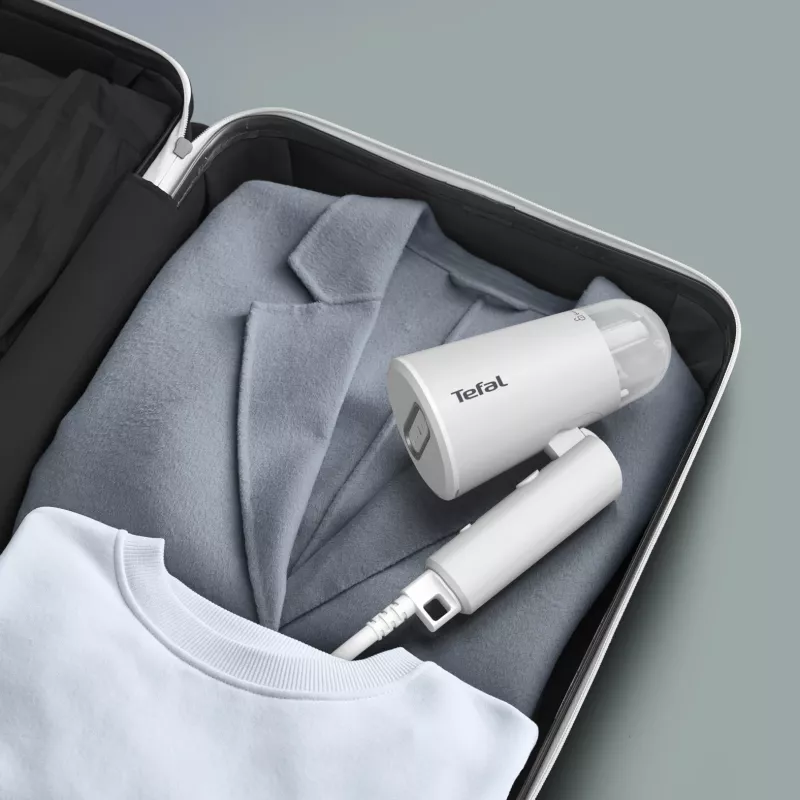 „Tefal Origin Travel DT1020“ rankinis drabužių garintuvas 0,07 l 1200 W pilka, balta