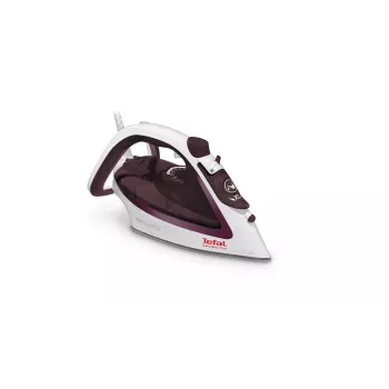 Tefal EasyGliss Plus FV5714 lygintuvas Sausas ir garinis lygintuvas Durilium padas 2400 W Bordo, Balta