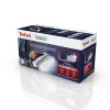 Tefal EasyGliss Plus FV5714 lygintuvas Sausas ir garinis lygintuvas Durilium padas 2400 W Bordo, Balta