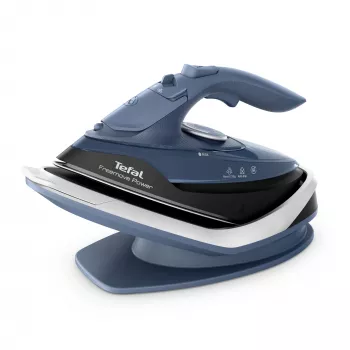 Tefal Freemove Power FV6675E0 lygintuvas Sausas ir garinis lygintuvas Keraminis padas 2600 W Juoda, Mėlyna