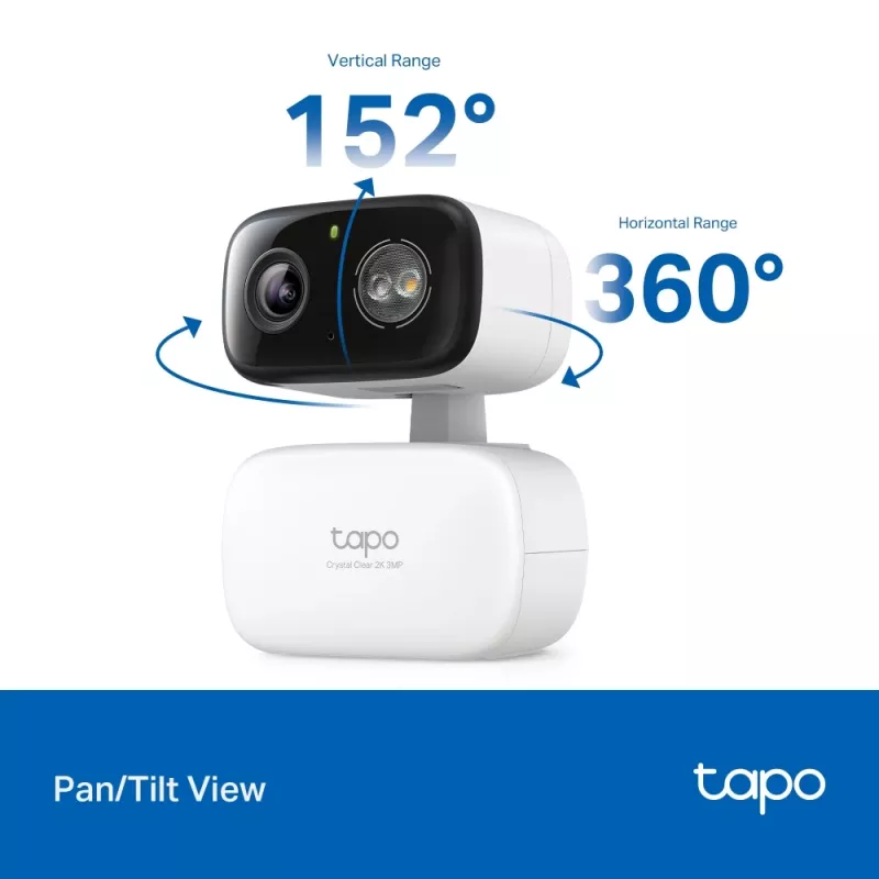 TP-Link Tapo C216 Box IP apsaugos kamera Vidaus 2304 x 1296 pikseliai Lubos/Siena/Stalas