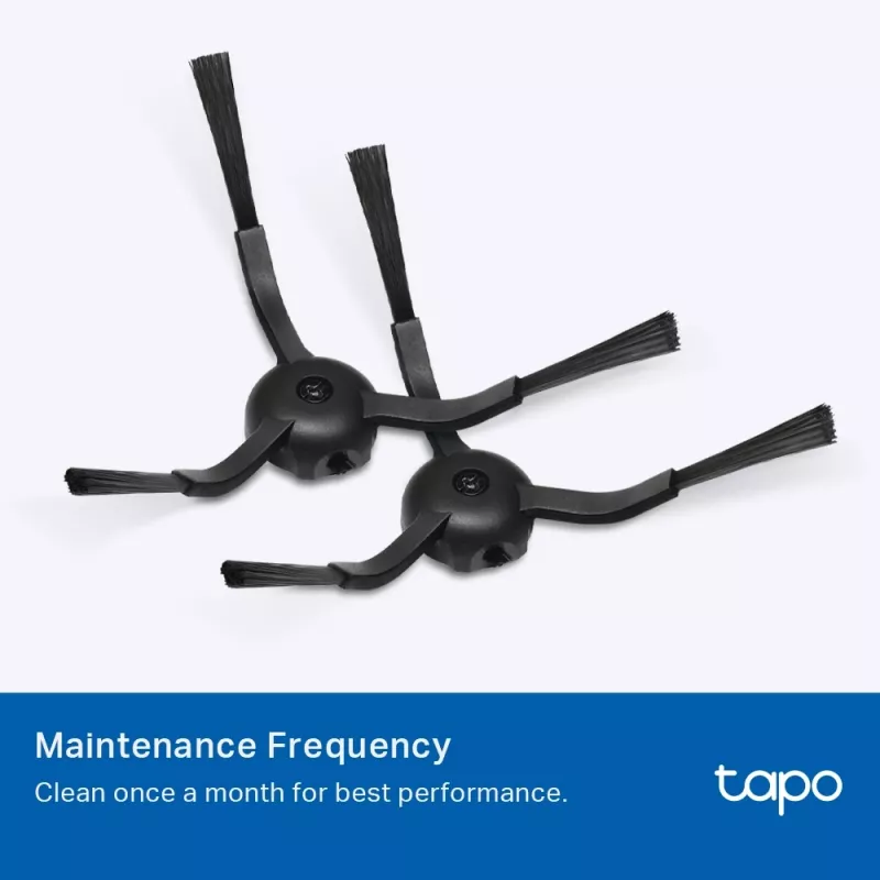 TP-Link Tapo Robot Vacuum Replacement Kit, priedų rinkinys, Robotas dulkių siurblys, Juoda, Balta, Tapo RV30 Max Plus, Tapo RV30 Max, Tapo RV20 Max Plus, Tapo RV20 Max, Pakabinama dėžutė, 183 mm