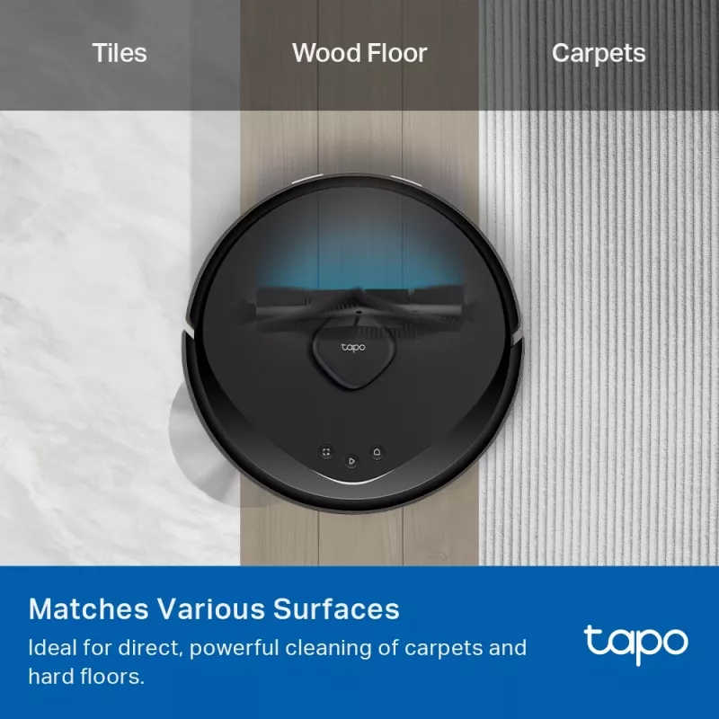 TP-Link Tapo Robot Vacuum Replacement Kit, priedų rinkinys, Robotas dulkių siurblys, Juoda, Balta, Tapo RV30 Max Plus, Tapo RV30 Max, Tapo RV20 Max Plus, Tapo RV20 Max, Pakabinama dėžutė, 183 mm