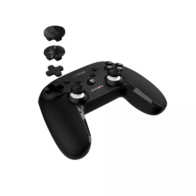 Trust GXT 542 MUTA Juoda Bluetooth/RF/USB Joystick Analogue / Digital Android, Nintendo Switch, PC, Tablet PC, iOS