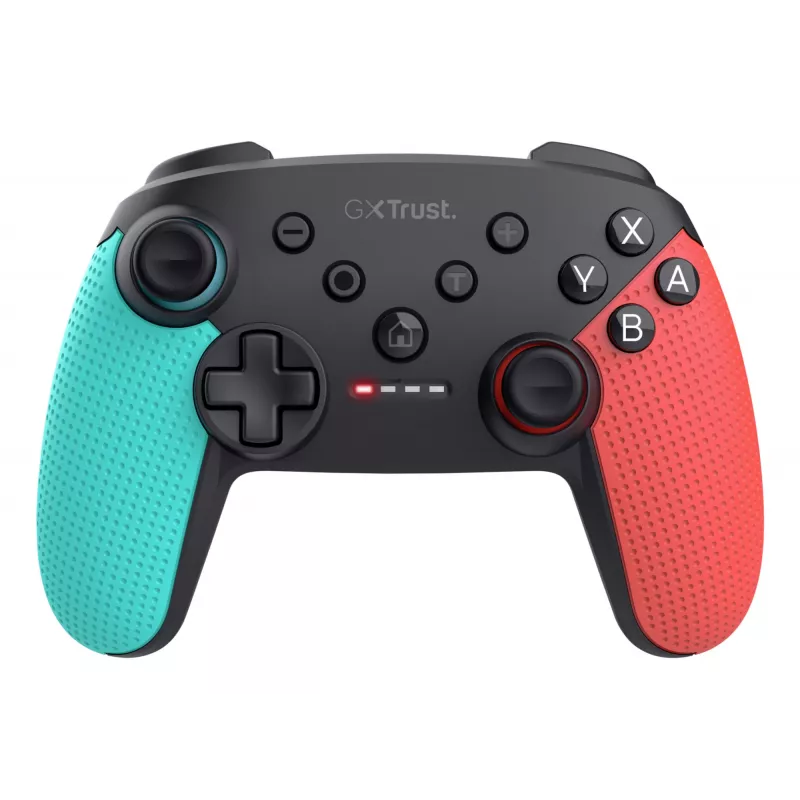 Trust GXT 1246B Muta Juoda, Blue, Red Bluetooth žaidimų pultas Nintendo Switch, Nintendo Switch Lite