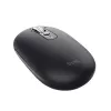 pelė TRUST Seron plonas Multi — abiem rankoms tinkama biuro pelė, optinė 3200 DPI, RF belaidė + Bluetooth, 7 mygtukai, juoda