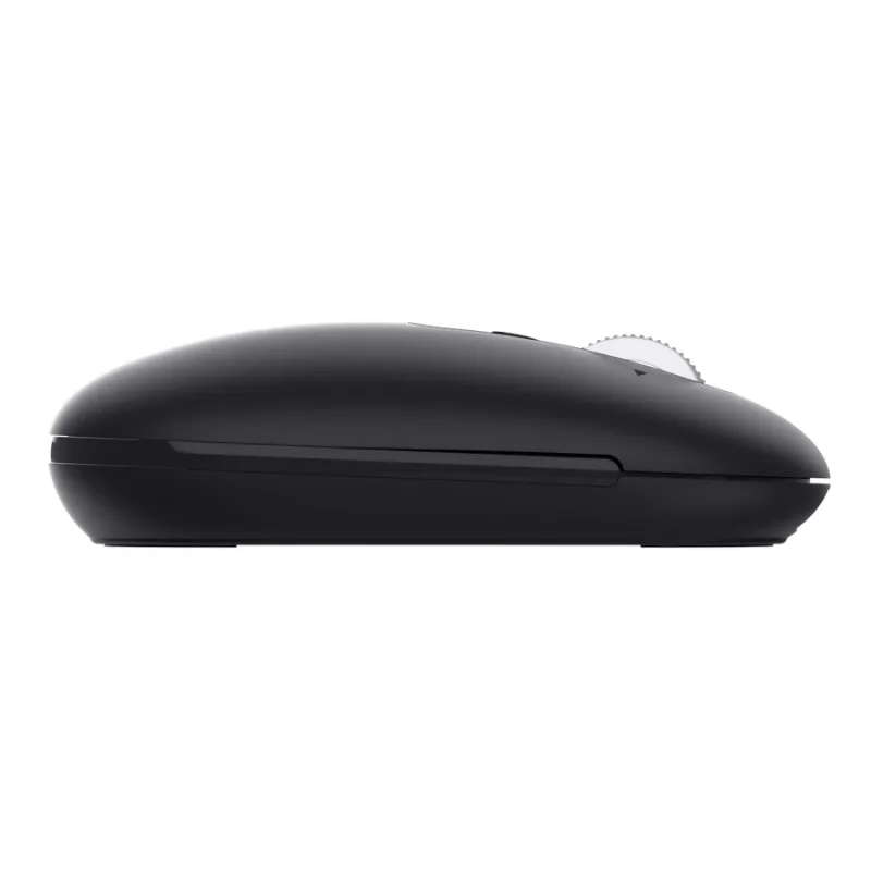 pelė TRUST Seron plonas Multi — abiem rankoms tinkama biuro pelė, optinė 3200 DPI, RF belaidė + Bluetooth, 7 mygtukai, juoda