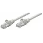 Intellinet tinklo kabelis, Cat5e, 20 m, pilkas, CCA, U/UTP, PVC, RJ45, paauksuoti kontaktai, besipainiojanti apsauga, su apsauginiu gaubteliu, garantija visam tarnavimo laikui