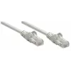 Intellinet tinklo kabelis, Cat5e, 20 m, pilkas, CCA, U/UTP, PVC, RJ45, paauksuoti kontaktai, besipainiojanti apsauga, su apsauginiu gaubteliu, garantija visam tarnavimo laikui