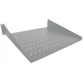 Intellinet 19 colių konsolės lentyna, 2U, 2 taškų priekinis montavimas, 250 mm gylis, maks. 25 kg, pilka, trejų metų garantija