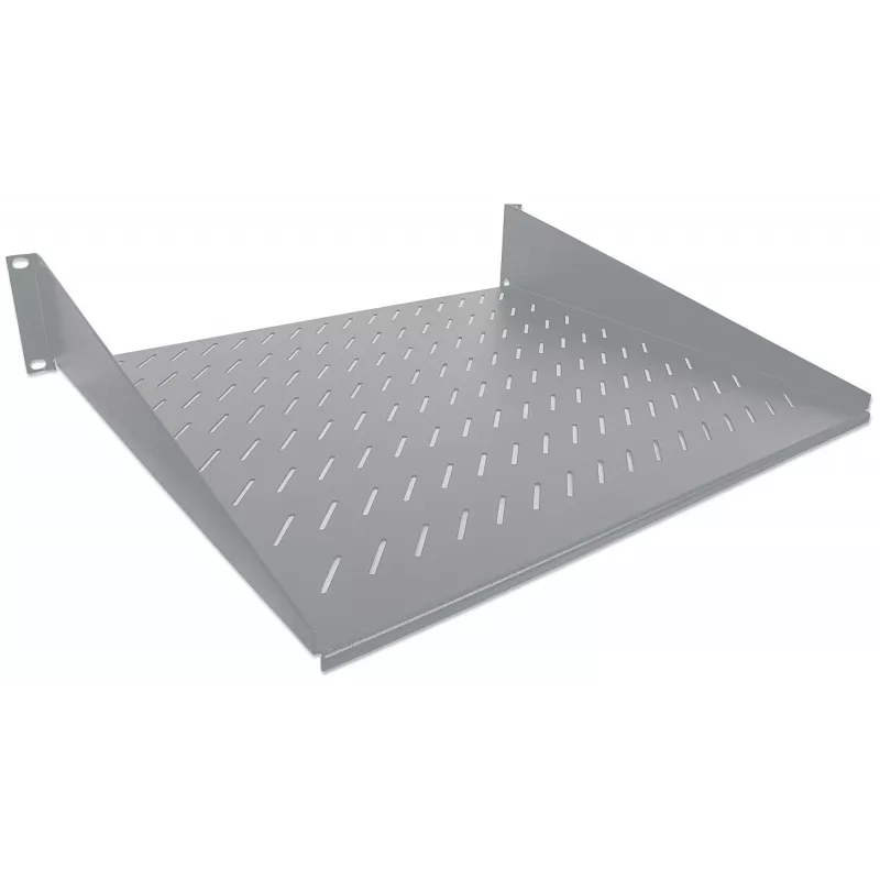 Intellinet 19 colių konsolės lentyna, 2U, 2 taškų priekinis montavimas, 250 mm gylis, maks. 25 kg, pilka, trejų metų garantija