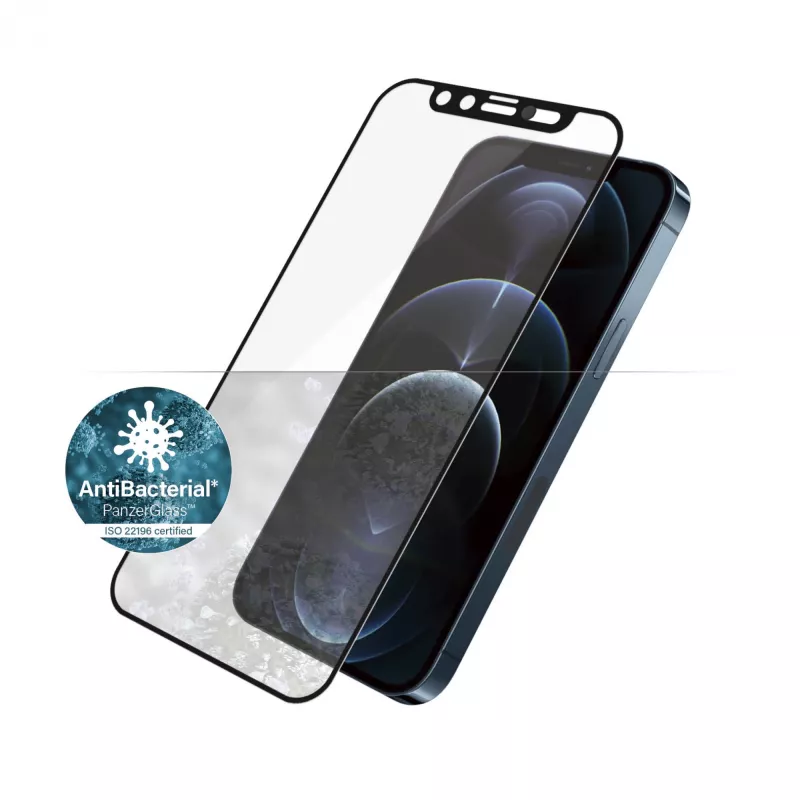 PanzerGlass ® CamSlider® Ekrano Apsauga iPhone 12 Pro Max | Nuo Krašto Iki Krašto