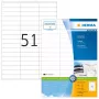 Lipnios spausdintuvo etiketės HERMA Premium A4 70x16,9 mm