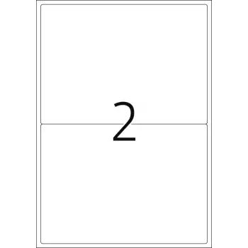 Adresų etiketės Premium HERMA A4 199,6x143,5 mm 200 vnt.