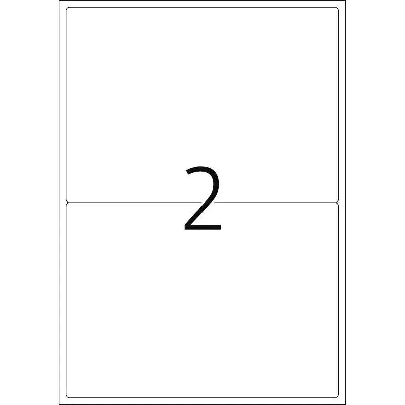 Adresų etiketės Premium HERMA A4 199,6x143,5 mm 200 vnt.