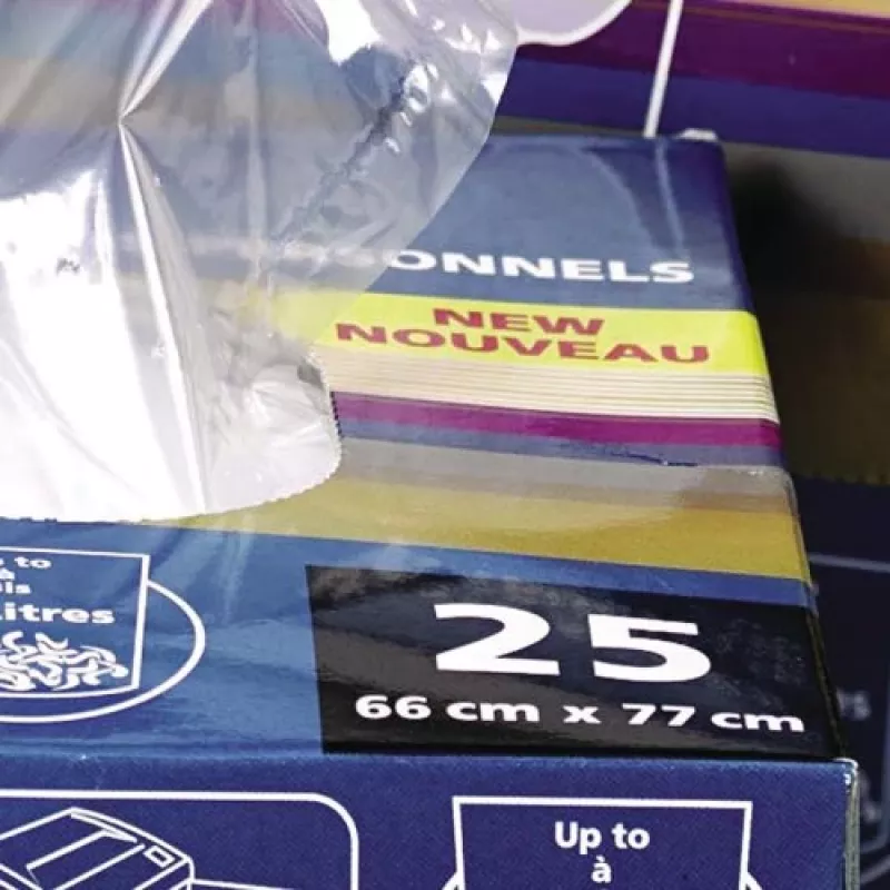 Rexel plastikiniai atliekų maišai plačiaangiams smulkintuvams 175L (100 vnt. pakuotėje)