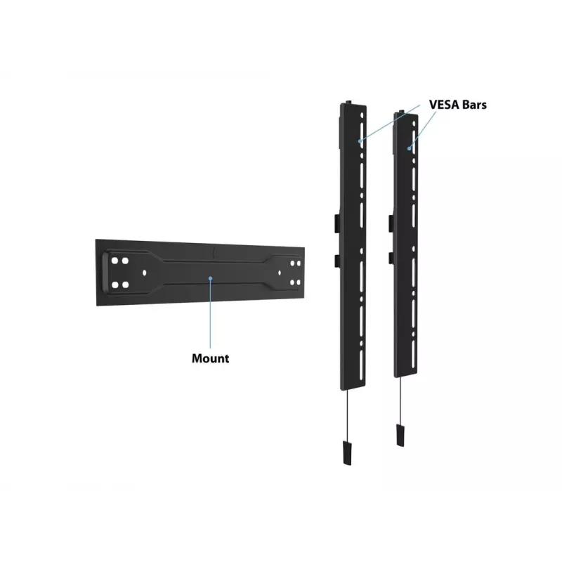 Multibrackets M VESA Wallmount Super plonas Fixed 400 MAX