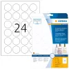 Lipnios spausdintuvo etiketės HERMA 8023 A4 Ø 40 mm