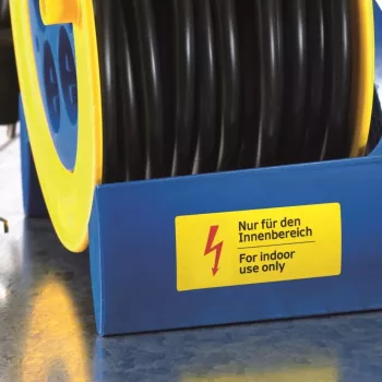 Lipnios spausdintuvo etiketės HERMA Labels signalinės atsparios A4 45,7x21,2 mm