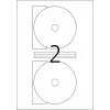 Lipnios spausdintuvo etiketės HERMA CD etiketės Maxi A4 Ø 116 mm