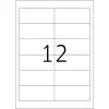 Lipnios spausdintuvų etiketės HERMA Labels Premium A4 97x42,3 mm