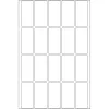 Universalios etiketės HERMA 19x40 mm baltos, popierius, matinis, rankinis užrašymas