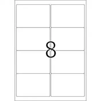 Etiketės HERMA Neon A4 99,1x67,7 mm 160 vnt.
