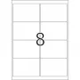 Etiketės HERMA Neon A4 99,1x67,7 mm 160 vnt.
