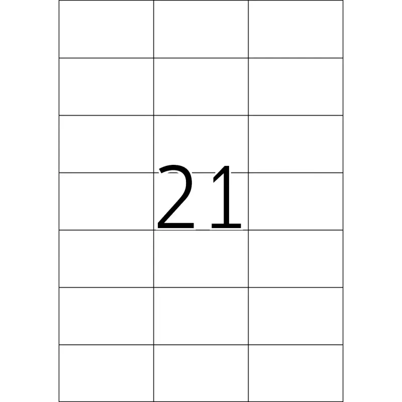 Lipnus spausdintuvo etiketė HERMA Labels A4 70x42,3 mm
